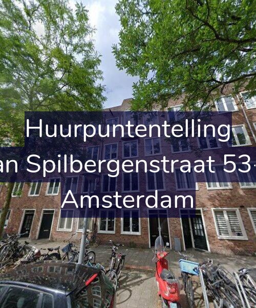 Foto gevel Huurpuntentelling voor Van Spilbergenstraat 53-H, Amsterdam