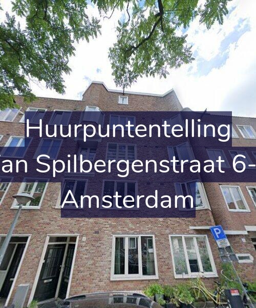 Foto gevel Huurpuntentelling voor Van Spilbergenstraat 6-1, Amsterdam