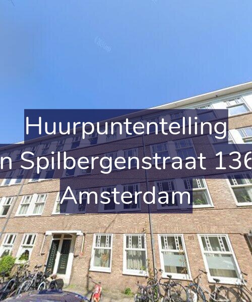 Foto gevel Huurpuntentelling voor Van Spilbergenstraat 136-3, Amsterdam