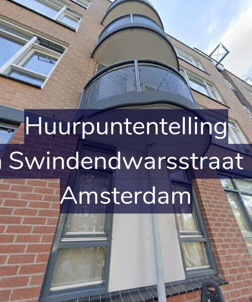 Foto gevel Huurpuntentelling voor Van Swindendwarsstraat 102, Amsterdam