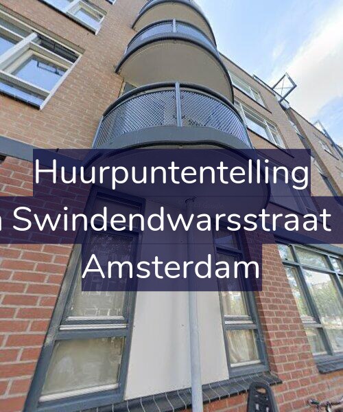 Foto gevel Huurpuntentelling voor Van Swindendwarsstraat 100, Amsterdam