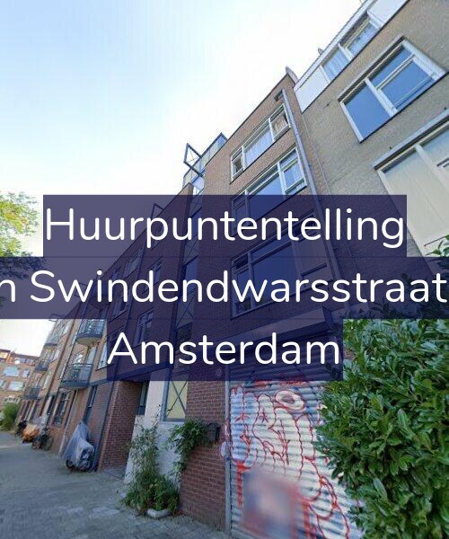 Foto gevel Huurpuntentelling voor Van Swindendwarsstraat 64, Amsterdam
