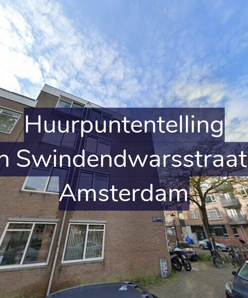 Foto gevel Huurpuntentelling voor Van Swindendwarsstraat 61, Amsterdam