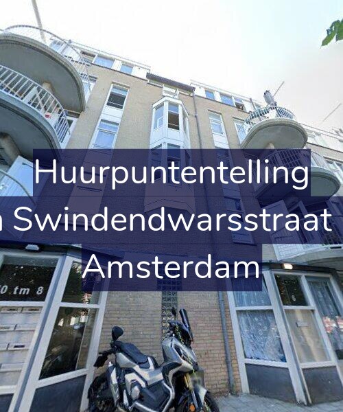 Foto gevel Huurpuntentelling voor Van Swindendwarsstraat 8-A, Amsterdam