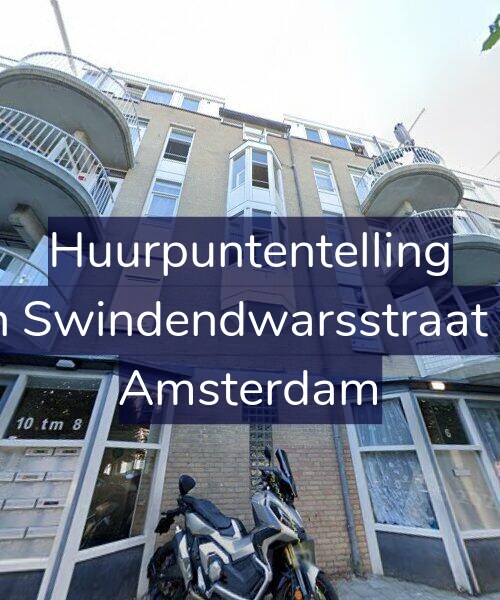 Foto gevel Huurpuntentelling voor Van Swindendwarsstraat 8-E, Amsterdam