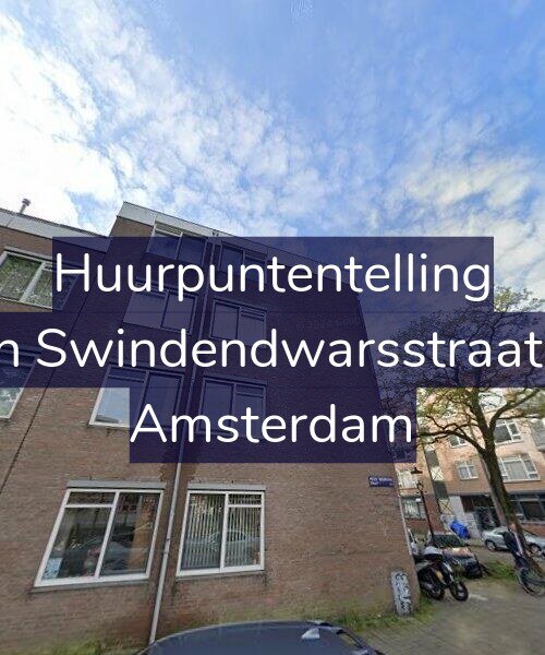 Foto gevel Huurpuntentelling voor Van Swindendwarsstraat 63, Amsterdam