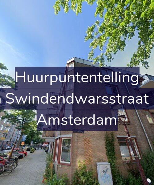 Foto gevel Huurpuntentelling voor Van Swindendwarsstraat 101, Amsterdam