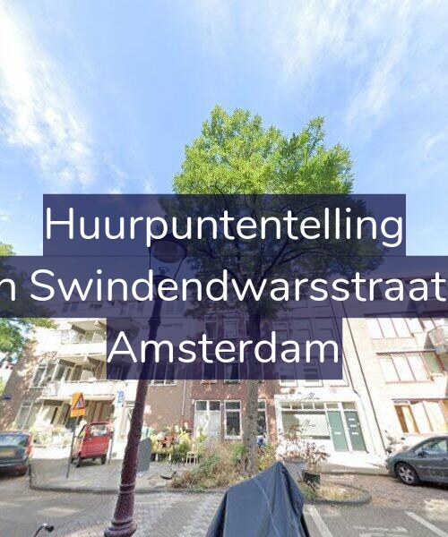 Foto gevel Huurpuntentelling voor Van Swindendwarsstraat 79, Amsterdam