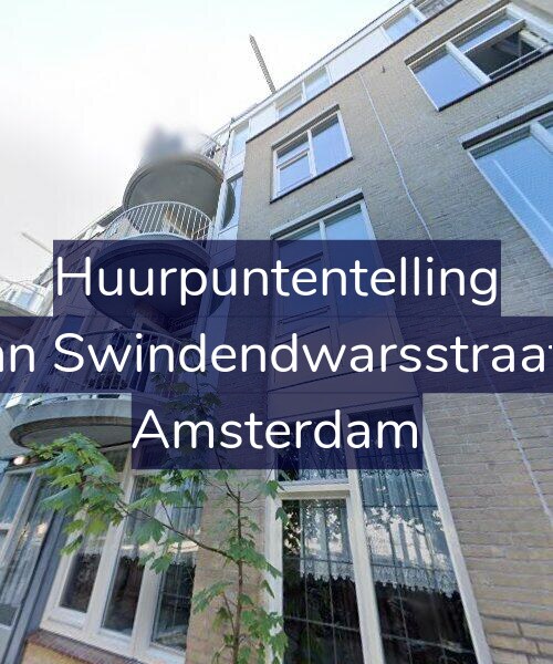 Foto gevel Huurpuntentelling voor Van Swindendwarsstraat 6, Amsterdam
