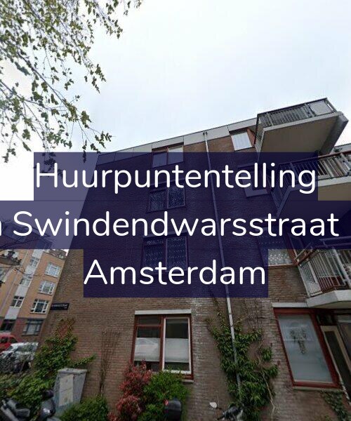Foto gevel Huurpuntentelling voor Van Swindendwarsstraat 103, Amsterdam
