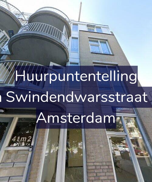 Foto gevel Huurpuntentelling voor Van Swindendwarsstraat 2-B, Amsterdam