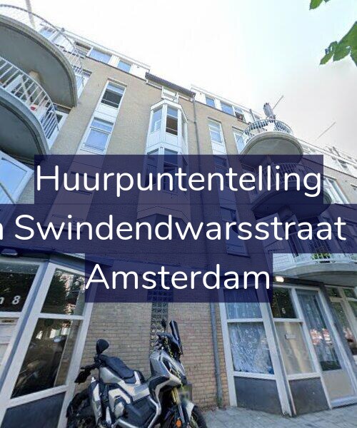 Foto gevel Huurpuntentelling voor Van Swindendwarsstraat 8-C, Amsterdam