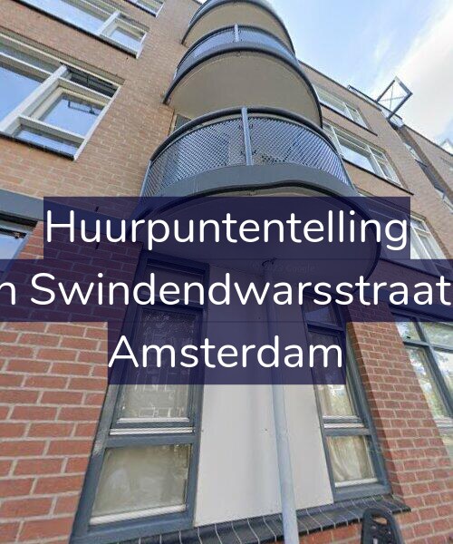 Foto gevel Huurpuntentelling voor Van Swindendwarsstraat 98, Amsterdam