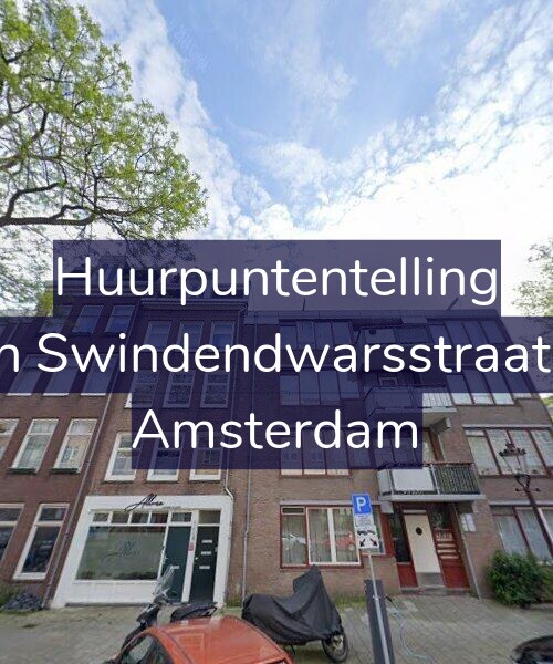 Foto gevel Huurpuntentelling voor Van Swindendwarsstraat 93, Amsterdam