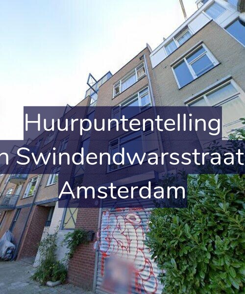 Foto gevel Huurpuntentelling voor Van Swindendwarsstraat 76, Amsterdam