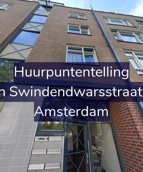 Foto gevel Huurpuntentelling voor Van Swindendwarsstraat 90, Amsterdam