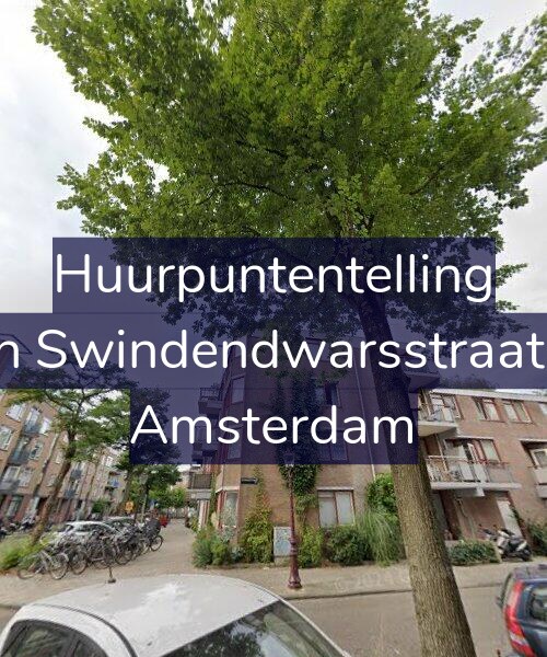 Foto gevel Huurpuntentelling voor Van Swindendwarsstraat 99, Amsterdam