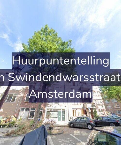Foto gevel Huurpuntentelling voor Van Swindendwarsstraat 91, Amsterdam