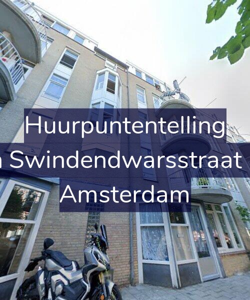 Foto gevel Huurpuntentelling voor Van Swindendwarsstraat 8-D, Amsterdam