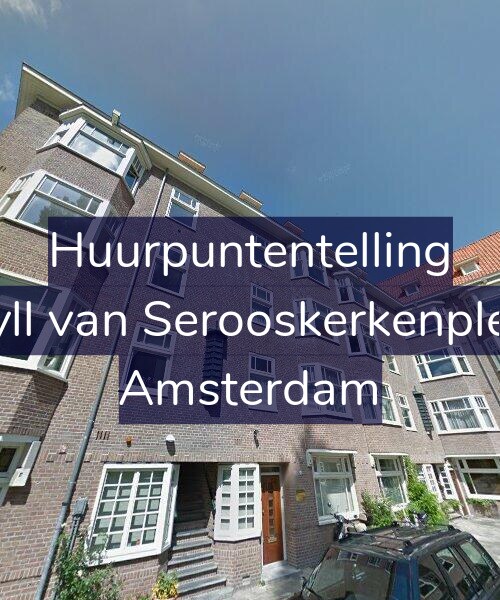 Foto gevel Huurpuntentelling voor Van Tuyll van Serooskerkenplein 26-2, Amsterdam