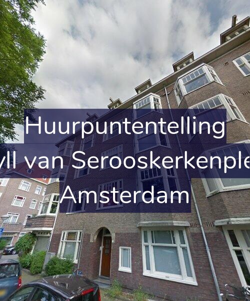 Foto gevel Huurpuntentelling voor Van Tuyll van Serooskerkenplein 29-3, Amsterdam