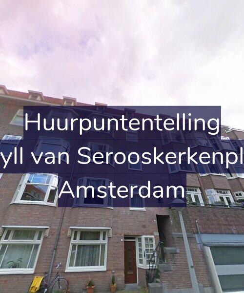 Foto gevel Huurpuntentelling voor Van Tuyll van Serooskerkenplein 6-1, Amsterdam