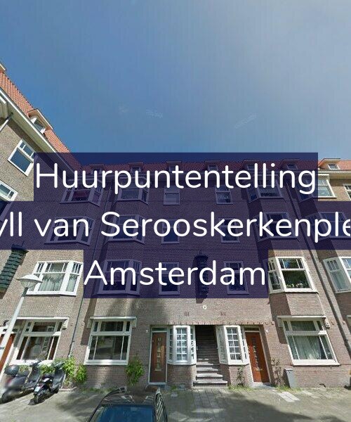 Foto gevel Huurpuntentelling voor Van Tuyll van Serooskerkenplein 14-1, Amsterdam