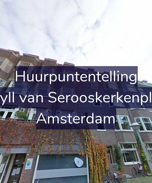 Foto gevel Huurpuntentelling voor Van Tuyll van Serooskerkenplein 3-3, Amsterdam