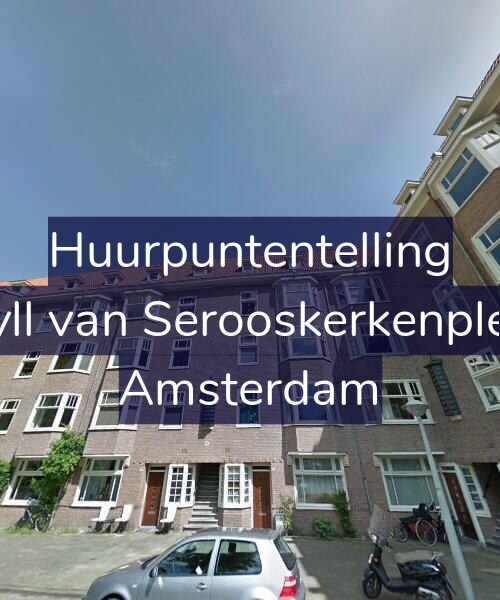 Foto gevel Huurpuntentelling voor Van Tuyll van Serooskerkenplein 13-2, Amsterdam