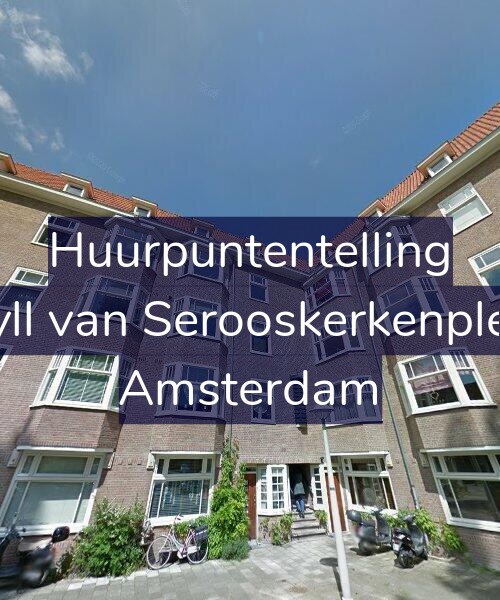 Foto gevel Huurpuntentelling voor Van Tuyll van Serooskerkenplein 20-1, Amsterdam