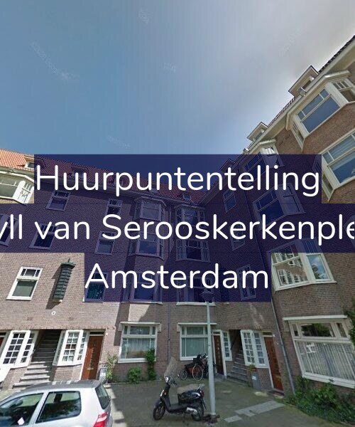Foto gevel Huurpuntentelling voor Van Tuyll van Serooskerkenplein 17-3, Amsterdam