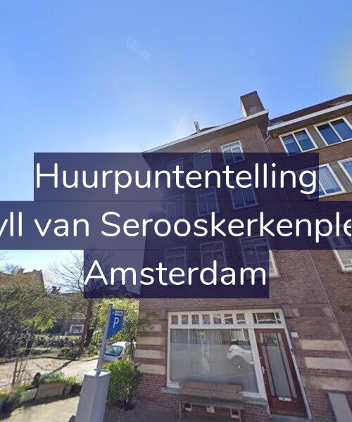 Foto gevel Huurpuntentelling voor Van Tuyll van Serooskerkenplein 48-1, Amsterdam