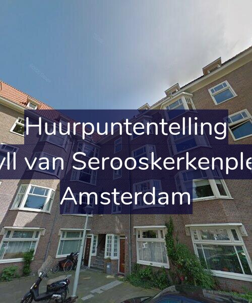 Foto gevel Huurpuntentelling voor Van Tuyll van Serooskerkenplein 19-1, Amsterdam