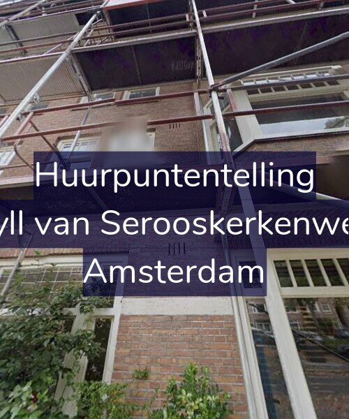 Foto gevel Huurpuntentelling voor Van Tuyll van Serooskerkenweg 51-H, Amsterdam