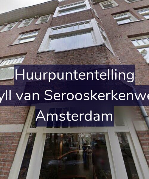 Foto gevel Huurpuntentelling voor Van Tuyll van Serooskerkenweg 25-2, Amsterdam