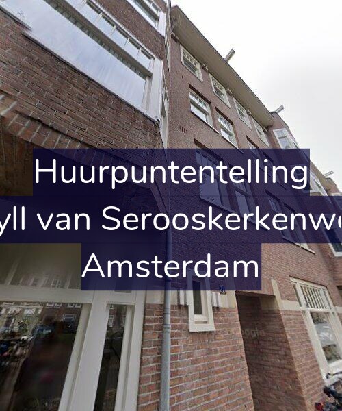 Foto gevel Huurpuntentelling voor Van Tuyll van Serooskerkenweg 27-1, Amsterdam
