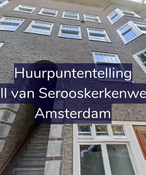 Foto gevel Huurpuntentelling voor Van Tuyll van Serooskerkenweg 103-3, Amsterdam