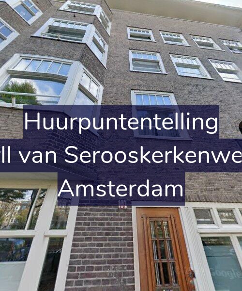 Foto gevel Huurpuntentelling voor Van Tuyll van Serooskerkenweg 109-1, Amsterdam