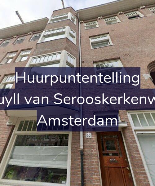 Foto gevel Huurpuntentelling voor Van Tuyll van Serooskerkenweg 86, Amsterdam