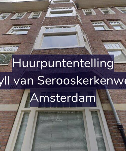 Foto gevel Huurpuntentelling voor Van Tuyll van Serooskerkenweg 31-3, Amsterdam