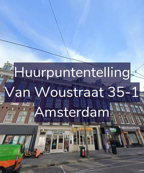 Foto gevel Huurpuntentelling voor Van Woustraat 35-1, Amsterdam