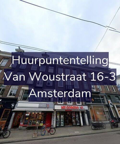 Foto gevel Huurpuntentelling voor Van Woustraat 16-3, Amsterdam