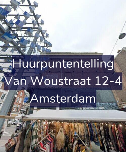 Foto gevel Huurpuntentelling voor Van Woustraat 12-4, Amsterdam