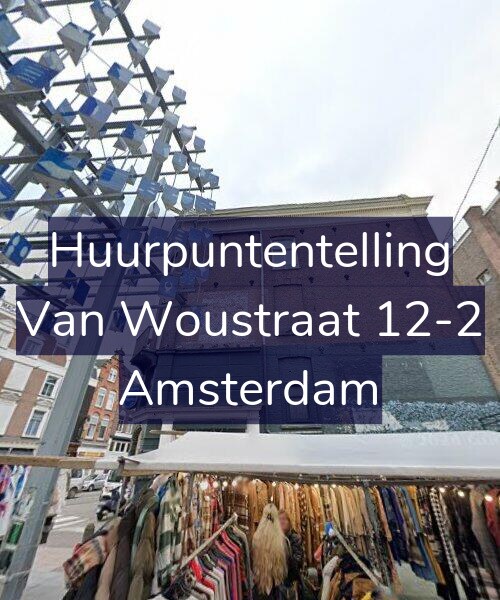 Foto gevel Huurpuntentelling voor Van Woustraat 12-2, Amsterdam