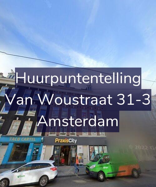 Foto gevel Huurpuntentelling voor Van Woustraat 31-3, Amsterdam