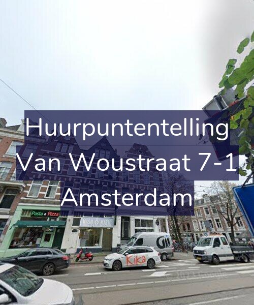 Foto gevel Huurpuntentelling voor Van Woustraat 7-1, Amsterdam