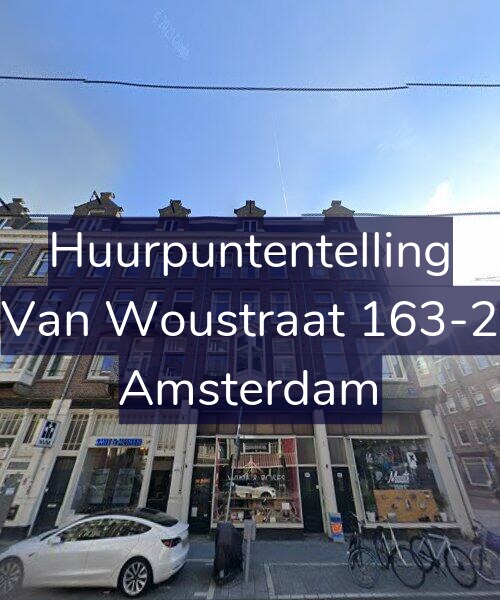 Foto gevel Huurpuntentelling voor Van Woustraat 163-2, Amsterdam