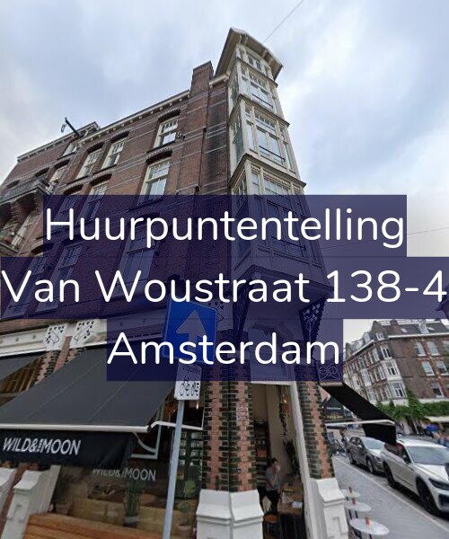 Foto gevel Huurpuntentelling voor Van Woustraat 138-4, Amsterdam
