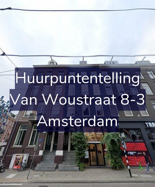 Foto gevel Huurpuntentelling voor Van Woustraat 8-3, Amsterdam