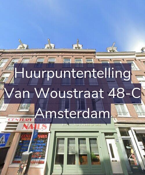 Foto gevel Huurpuntentelling voor Van Woustraat 48-C, Amsterdam